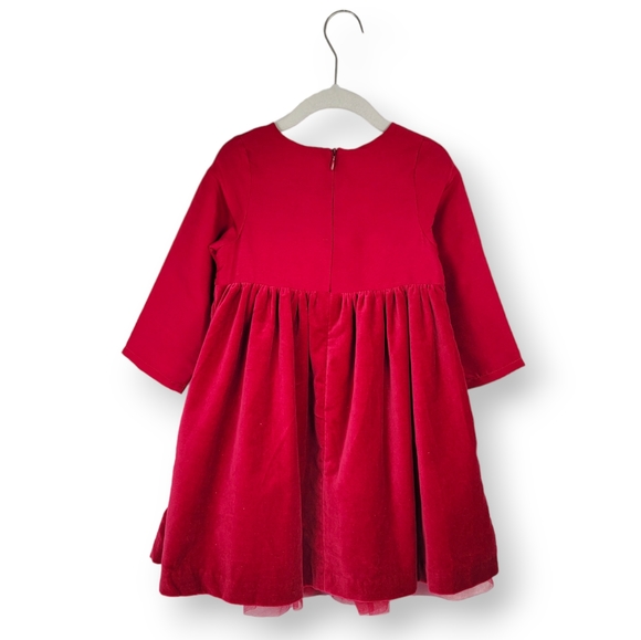 NWT Gymboree Red Long Sleeve Dress - Picture 2 of 12